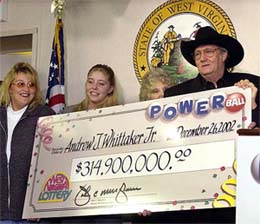 Powerball lottery winner