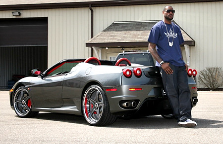 This is not the LeBron car that will be auctioned. Fools.