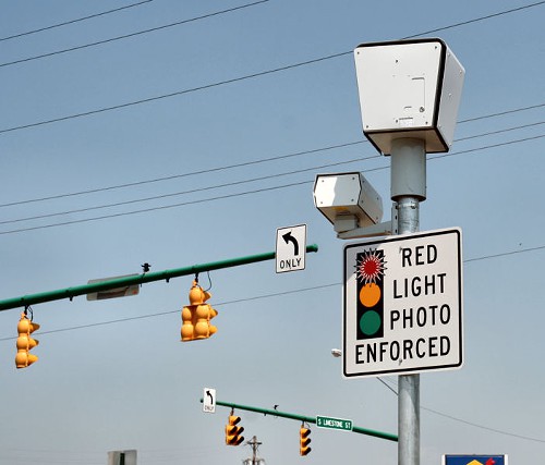 Red light cameras also known as common ground in political parlance.