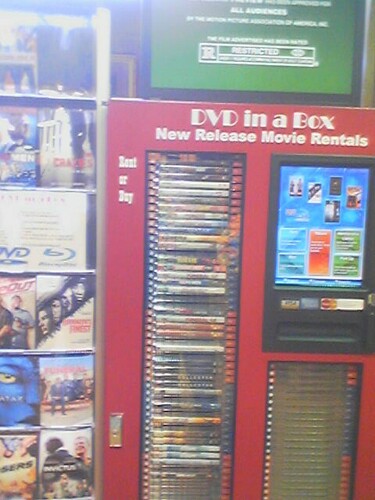 Its red, but not Redbox.