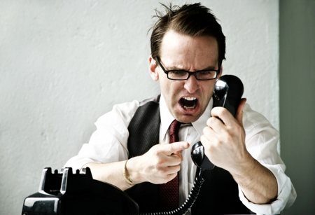This is what Richard Cordray looks like on the phone.