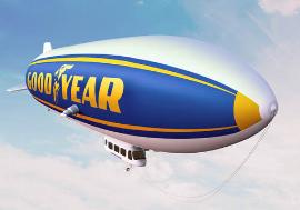 A rendering of a Goodyear Zeppelin. Alternate name: Zoso.