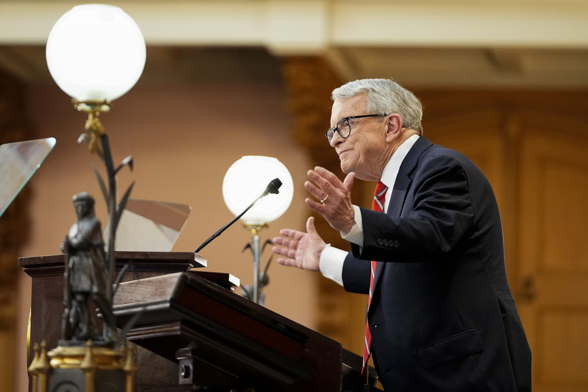 DeWine Talks Endorsing Ramaswamy and Why Legalizing Sports Betting Is His ‘Biggest Mistake’