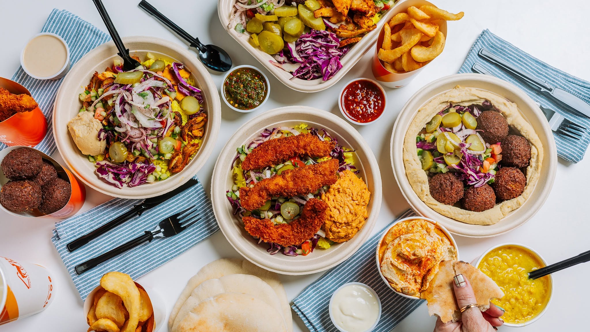 Naf Naf Middle Eastern Grill Now Open in Downtown Cleveland