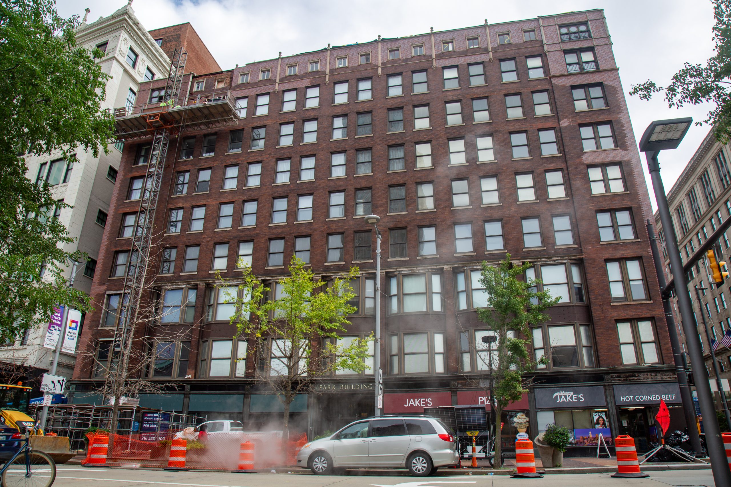 Downtown Cleveland's Park Building Has Two Dozen Owners. Who's Liable to Pay for Urgent Repairs?